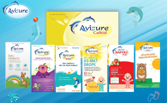 Bộ sản phẩm Avisure Kid cho trẻ sơ sinh và trẻ nhỏ
