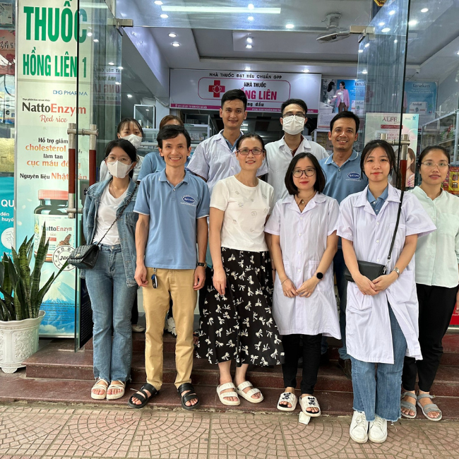 Chương trình ngày vàng sức khỏe tại nhà thuốc Hồng Liên thị xã Sơn Tây