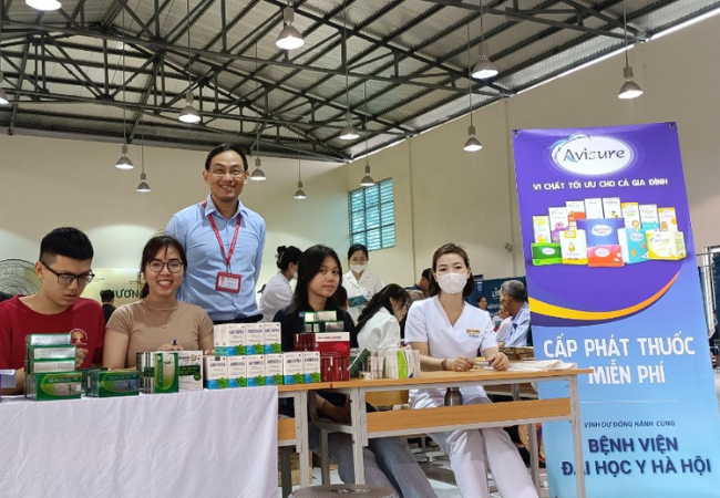 Nhãn hàng Avisure đồng hành cùng bệnh viện đại y trong chương trình thiện nguyện tại Huyện Tam Dương, Tỉnh Vĩnh Phúc