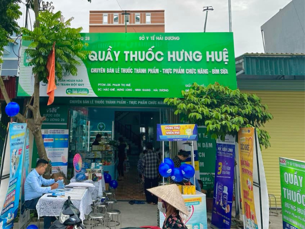 Quầy thuốc Hưng Huệ, Ninh Giang, Hải Dương