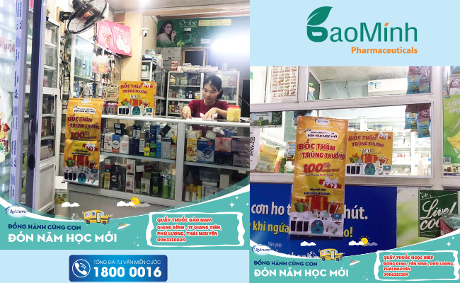 Điểm bán Quầy thuốc, nhà thuốc ở Thái Nguyên